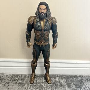 Jakks Pacific 19" Aquaman Action Figure Jason Momoa DC Comic Justice League 2017